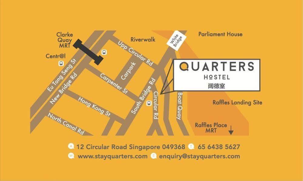 Quarters Capsule Hostel Singapore Exterior photo